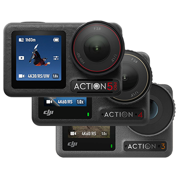 FUDO ChinMount für DJI Osmo Action 3 bis 5